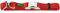 HUNTER VARIO BASIC ALU-STRONG Halsung, Hundehalsband, Nylon, Aluminium Steckverschluss, L, rot
