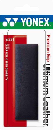 Yonex Premium Tennisgriff AC221 | Ultimate Leder | Schwarz