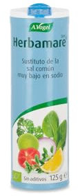 A.Vogel Herbamare Diet | Sal sin Sodio con Cloruro de Potasio | Plantas y Hortalizas BIO | Ideal para Dietas Bajas en Sodio | Sazón Natural | 125 gramos