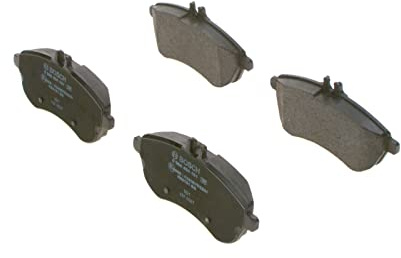 Bosch BP1072 - Brake Pads Car Front Axle - 1 Set of 4 Pads | Bosch Quality - Reduced Noise and Dust - ECE-R90 Certified - Copper-Free