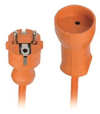 Omega Electric Line GBT229 Prolunga da Giardino, 15 mt, SP16A, PR/SCH