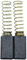Balais de Charbon pour AEG H500 rabot - 5x8x14mm - 2.0x3.1x5.5''