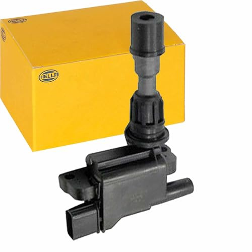 HELLA 5DA 358 057-061 Ignition Coil - 12V - 3-pin connector