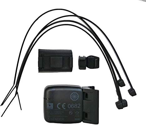 VDP 6602 Digitaler ANT+ Geschwindigkeitssensor, Schwarz, Kompatibel mit Garmin Edge Explore 530 u.v.m.