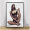 MKAN Jennifer Lawrence Bikini Sexy Poster Und Drucke Leinwand Malerei Wandbilder Für Wohnzimmer Dekorativ -50X70Cm