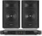VONYX SL12 Passive DJ Speaker System - Pair of 12-Inch 600W DJ PA Disco Speakers with VDA500 500W Power Amplifier & 5m Audio Cable - For Karaoke, Party & Event Audio Setups