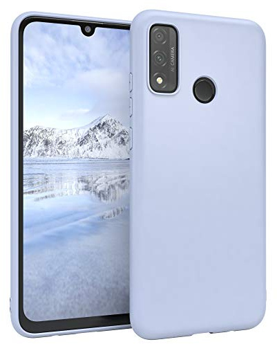 EAZY CASE Handyhülle Silikon mit Kameraschutz kompatibel mit Huawei P Smart (2020) in Himmelblau, Blau, Ultra dünn, Slimcover, Silikonhülle, Hülle, Softcase, Backcover
