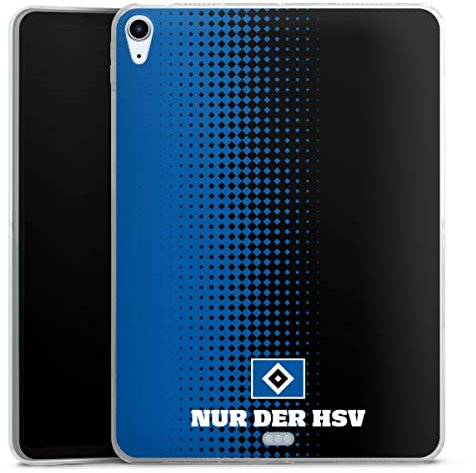 DeinDesign Silikon Hülle kompatibel mit Apple iPad Air 2020 (2020) Case Tablet Hülle Offizielles Lizenzprodukt HSV Hamburger SV