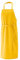 EXNER Damen-Latz-Schürze, Schuerze, Koch-Schürze, Gastro-Schürze, mit Tasche, B 75 x H 75 cm, Baumwoll-Mischgewebe, Farbe gelb