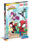 Clementoni - 26476 - Supercolor Puzzle - Marvel Spidey & His Amazing Friends - Puzzle 60 Maxi Teile Ab 4 Jahren, Buntes Kinderpuzzle Mit Besonderer Leuchtkraft, Geschicklichkeitsspiel Für Kinder