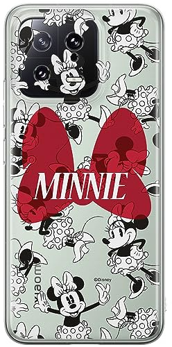 ERT GROUP mobile phone case for Xiaomi 13 original and officially Licensed Disney pattern Minnie 048 optimally adapted to the shape of the mobile phone, partially transparent