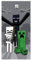 sarcia.eu Minecraft Badetuch Grau, Baumwollbadetuch 70x140 cm