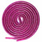 Olukssck 2 Paia Lacci Glitter Metallici, Premium Rotondi Stringhe Scarpe per Sneakers, Scarpe Sportive, Scarpe da Corsa, Stivali, per Adulti e Bambini, Fucsia, 80cm