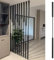 Wohnzimmer Metall Säule Dekor, Paravent Trennwand Pfosten Wand Vertikal Bar Zimmer Devider/ Modern Luxus Trennwände Paravent Pfosten, Schlafzimmer Wand Vertikal Privatsphäre Säule(H 90in/(228.6cm))