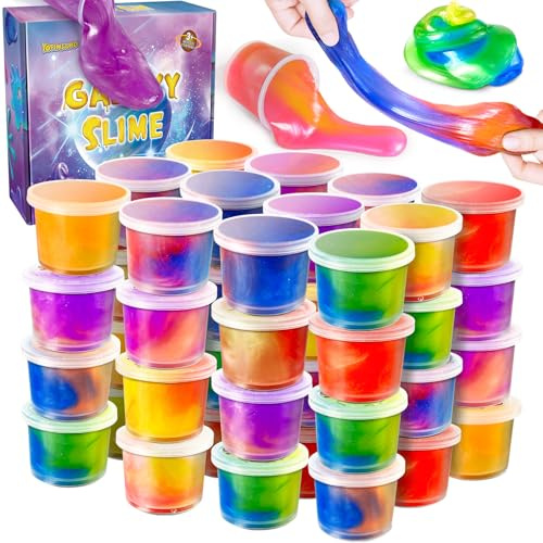 42er Pack Galaxy Slime Kit, Slime Set für Kinder, Spielzeug Geschenk | für Kinder Jungen Mädchen, Slime Spielzeug für Jungen Mädche