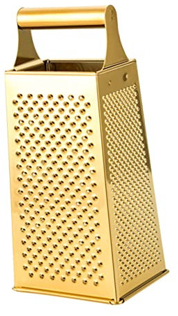 SECFOU Edelstahlreibe Haushalt Käsereibe Gemüsereibe Lebensmittelreibe Reibe Slicer Küchenbedarf Edelstahl-küchenreibe Multifunktionsreibe Küchenreiben Edelstahl-käsereibe Reibe