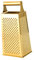 SECFOU Gold Käse Reibe Gemüse Obst Slicer Multi-funktion Edelstahl Reibe Einfach Verwenden