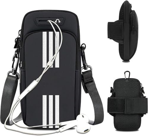 Brassard de sport, course à pied, fermeture éclair, sac de support léger, étui confortable pour téléphone portable