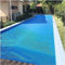 Cubierta solar de burbujas de 400 micras para piscina, impermeable, manta térmica flotante para piscinas largas (tamaño: 1 x 1 m)