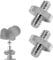 2 PCS Tripod Adapter, 1/4 To 1/4 Male Threaded Tripod Tripod Screw Adapter, Camera Tripod Adapter, Camera Adapter Screw, For Camera, Shoulder Rig, Light Stand