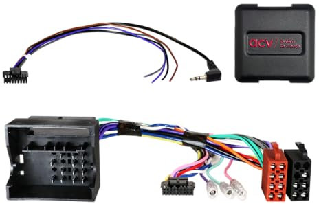 ACV Lenkradfernbedienung LFB Adapter Interface für Mercedes C169/W169/T245/CL203/S203/W203/W209/C219/S211/W211/W463/X164/W164/W251/R171/W906/W639-40 Pin Quadlock Multilead 42xmc001