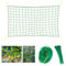 Red para Plantas Trepadoras, 1.8m x 2.7m Red para Pepino, Red Trepadora De Plantas con 50 Carpetas De Plantas,Plantas Trepadoras Red para Verduras, Frutas, Pepino, Frijoles, Flores,Plantas de Vid