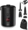 Lytool Pompe à Air Électrique Rechargeable 5200 mAh avec Écran Numérique, Gonfleur Rapide 280 L/Min, 3 Buses + Joint pour Sac sous Vide, Portable pour Matelas et Piscine