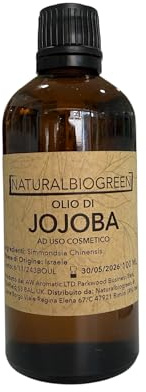 Naturalbiogreen Jojobaöl Base in Glasflasche 100 ml