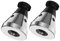 Didiseaon Lot De 2 Perles De Rechange pour Autocuiseur Accessoires pour Autocuiseur Doseur Joint Valve De Canette À Pression Abs Argenté