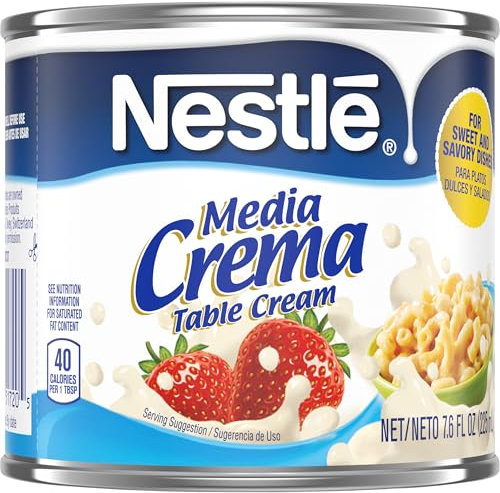 Nestle, Media Crema, Table Cream, 7.6 oz