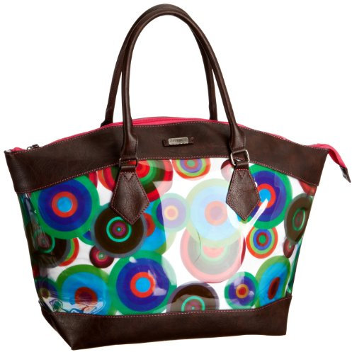 Desigual Bols Yamileth Gallactic, Borsa Tote Donna, Rosa (Rosa (3033 Rosa Fluor), Taglia Unica