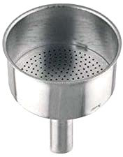 FOREVER 2 Tazze Imbuto di Ricambio, per Miss Moka Prestige, Imbuto Caffettiera Moka, Alluminio