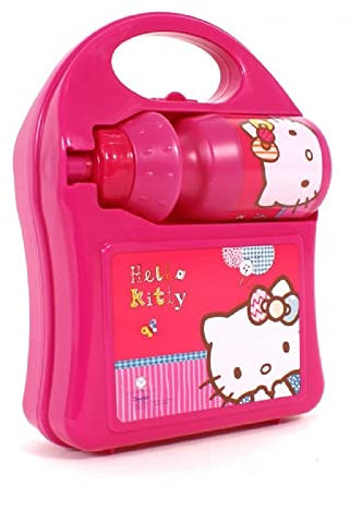 Hello Kitty Brotdose+Trinkflasche Lunchbox+Bottle 557-60255