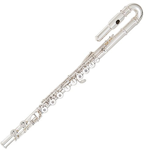 Odyssey Premiere Curved Head Open Hole 'C' Flute Outfit OFL650C – Silver Plated, Includes Straight & Curved Headjoints, Case, Cleaning Accessories - ideal for both beginners and advanced players