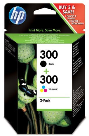 HP 300 Ink Cartridge Combo 2 Pack