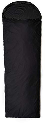 Snugpak TS1 Thermal Suede Sleeping Bag Liner schwarz, Einheitsgröße