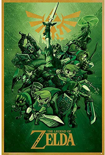 Die Legende von Zelda 'Link' Maxi Poster,61 x 91.5 cm