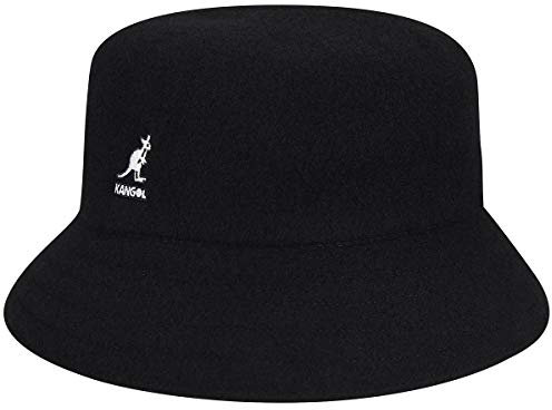 Kangol Unisex Wool LAHINCH Fischerhut, Schwarz (Black BK001), M