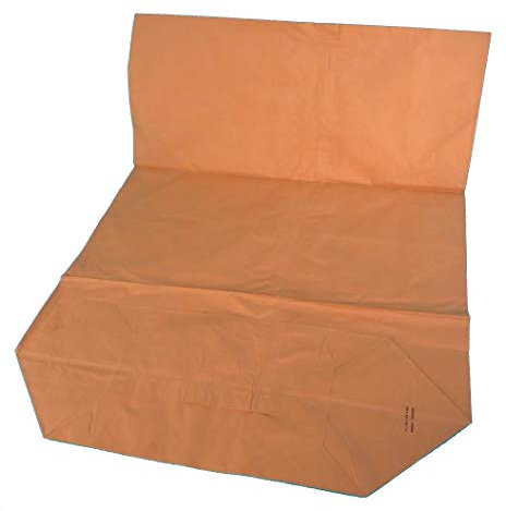 25 Bio Papiermüllsäcke Abfallsäcke Müllsäcke Mülltüten Papier 120l braun neutral 2-lagig 700x850mm