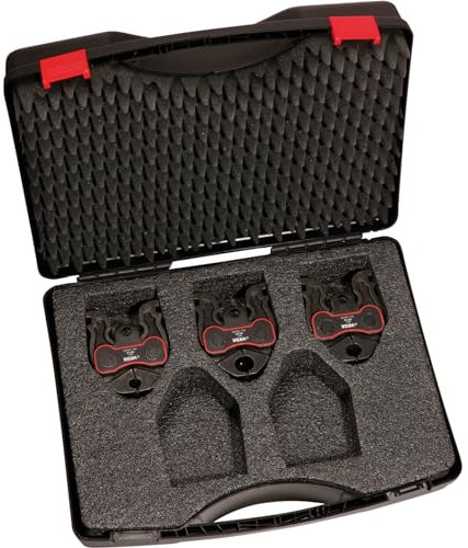Virax Mallette 3 mini pinces à sertir pour multicouche U16-20-25 pour Viper® M21+ Virax