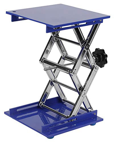 Hebebühne, Aluminiumoxid-Labor-Hebebühnen-Stand-Scheren-Gestell 200 * 200 * 280mm