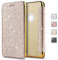 KOUYI Cover per iPhone 11 PRO Max, Custodia Lucciante con Brillantini Glitters Design Flip Caso Custodia in Pelle PU con Interno TPU Protettiva Cover per Apple iPhone 11 PRO Max 6,5 Pollici (Oro)