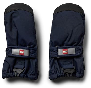 Lego Wear Unisex Baby Lwaripo - Lego Tec Play Winter Handschuhe, Dunkle Navy, 86/92 EU