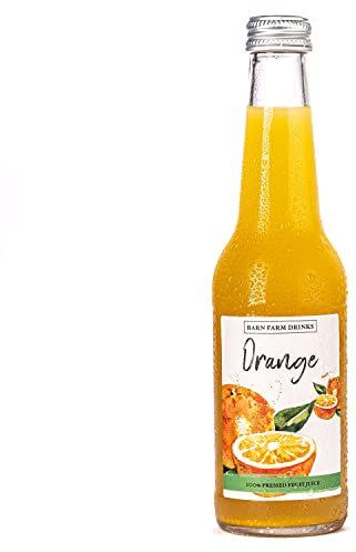Orange Juice Barn Farm Drinks 12 x 275ml Glass Bottles