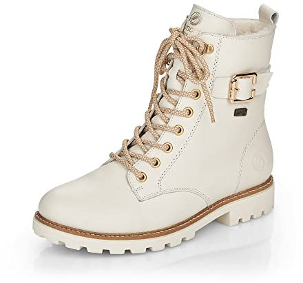 Remonte D8475, Snow Boot Donna, Bianco 80, 41 EU