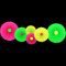6 Stück UV-Neon-Papierfächer zum Aufhängen, Blumen, leuchtende Papierfächer, Partyzubehör und Dekorationen, leuchtet im Dunkeln, Schwarzlicht, reagierend, fluoreszierendes Schwarzlicht, Party-Set,