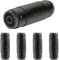 Xiatiaosann 4-poliger für Speakon-Stecker Kupplung Lautsprecher Buchse auf Buchse für Neutrik-Audiostecker, Gerader Koppler, Kabel-Klinkenstecker zur Verlängerung des AMP-Kabels, 5 Stück