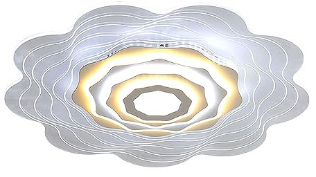 Deckenlampe Moderne Deckenleuchte in Blumenform Eisen-Acryl ultra-dünne LED-Deckenleuchte Flush Mount Close To Ceiling Light Fixtures for Kinderzimmer Schlafzimmer Wohnzimmer Flur Esszimmer (Color :