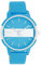Oozoo Damenuhr mit Lederband Color Line 42 MM Neon Blau C11188