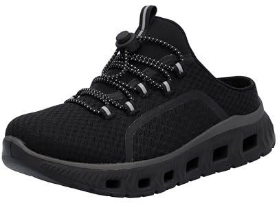 Rieker Damen Clogs M6091-00 schwarz Gr. 40